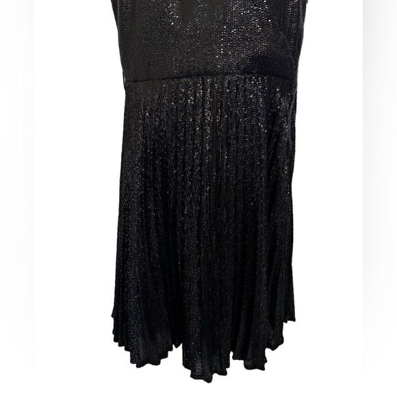 NWT Joie Pleated Sequin Dress - Picture 6 of 11